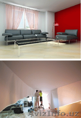 НОВИНКА! Натяжной гипсокартон: бесшовные натяжные покрытия ! - Изображение #1, Объявление #5621